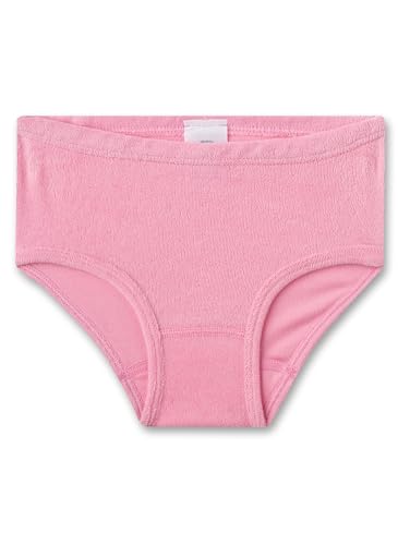 Sanetta Mädchen-Hipslip Rosa | Hochwertige und nachhaltige Unterhose für Mädchen aus Frottee. Unterhose mit Softbund | Unterwäsche für Mädchen von Sanetta