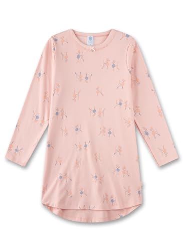 Sanetta Mädchen-Nachthemd Rosa | Nachhaltiges und angenehmes Nachthemd aus Bio-Baumwolle für Mädchen. Nachtwäsche für Mädchen 140 von Sanetta