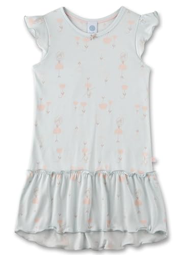 Sanetta Mädchen Nachthemd Sleepshirt Kurzarm Rüsche Baumwolle Modal von Sanetta