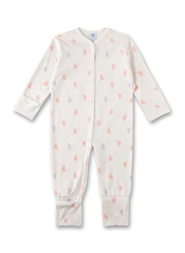 Sanetta Baby-Mädchen 221976 Strampler/Overall, White Pebble, 98 von Sanetta