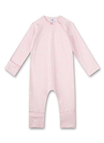 Sanetta Mädchen-Overall Rosa | Praktischer und bequemer Strampler aus weicher Bio-Baumwolle für Mädchen. | Babyoverall Größe 062 von Sanetta