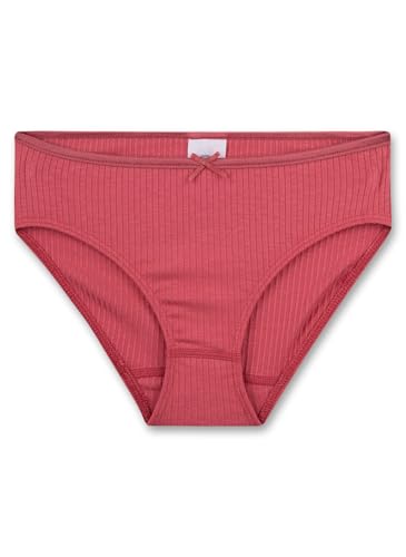 Sanetta Mädchen-Rioslip Rosa | Hochwertiger und nachhaltiger Slip für Mädchen aus Viskose-Baumwoll Mix. Unterwäsche für Mädchen 140 von Sanetta