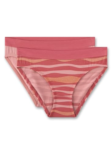 Sanetta Mädchen-Rioslips (Doppelpack) Rosa | Hochwertige und nachhaltige Unterhose für Mädchen aus Baumwolle. Inhalt: 2er Set Unterwäsche für Mädchen 128 von Sanetta