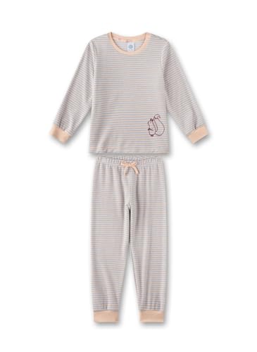 Sanetta Mädchen-Schlafanzug Blau aus Frottee | Hochwertiger und bequemer Schlafanzug aus Baumwoll-Frottee für Mädchen. Pyjamaset für Mädchen 116 von Sanetta