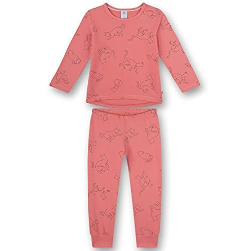 Sanetta Mädchen Schlafanzug Pyjama 100% Baumwolle von Sanetta