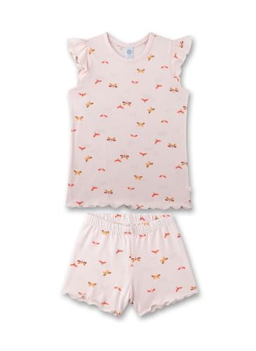 Sanetta Mädchen-Schlafanzug rosa | Hochwertiger und bequemer Schlafanzug aus Baumwoll-Modal-Mix für Mädchen. Pyjamaset für Mädchen 086 von Sanetta