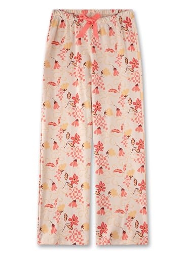 Sanetta Mädchen-Schlafhose lang Rosa | Hochwertige und Bequeme Schlafhose aus Baumwolle für Mädchen. Nachtwäsche für Mädchen 140 von Sanetta