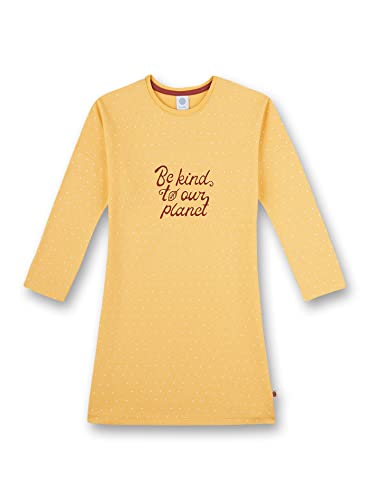 Sanetta Mädchen Sleepshirt gelb Nachthemd, Yellow, 104 von Sanetta