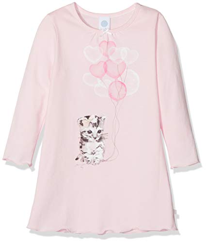 Sanetta Mädchen Sleepshirt w.Print Nachthemd, Pink (Magnolie 3609.0), 98 von Sanetta