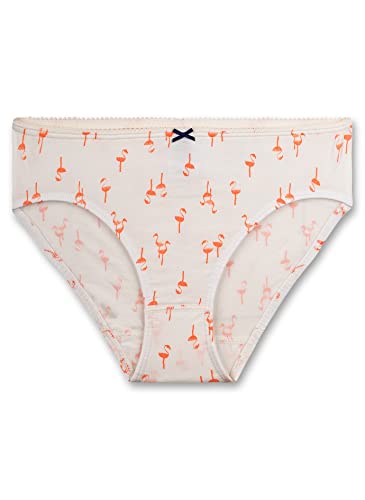 Sanetta Mädchen Slip, weiß Flamingo Allover 347299 gr.164 von Sanetta