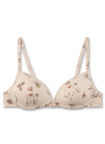 Sanetta Mädchen Soft-Cup Bra Rosa | Bequemer und angenehmer BH ohne Bügel für Mädchen aus Baumwoll-Mix. Inhalt: Mädchen BH 70A von Sanetta