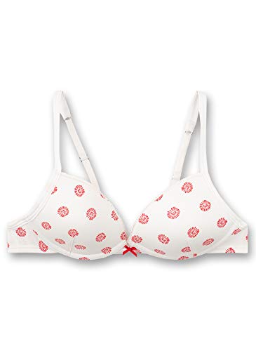 Sanetta Mädchen Soft Cup beige Geformter BH, White Pebble, 75A von Sanetta
