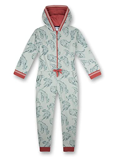 Sanetta Mädchen Strampler/Overall grau Pyjamaset, Frosty, 128 von Sanetta
