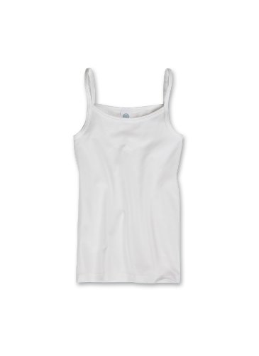Sanetta Mädchen Unterhemd 343675, Gr. 140, Weiß (10) von Sanetta