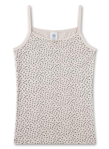 Sanetta Mädchen-Unterhemd Beige | Hochwertiges und nachhaltiges Unterhemd für Mädchen aus Bio-Baumwolle. Unterwäsche für Mädchen von Sanetta