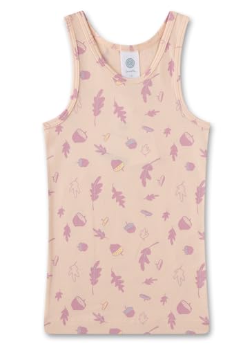 Sanetta Mädchen-Unterhemd Beige | Hochwertiges und nachhaltiges Unterhemd für Mädchen aus Bio-Baumwolle. Unterwäsche für Mädchen von Sanetta