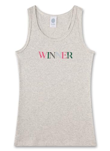 Sanetta Mädchen-Unterhemd Grau | Hochwertiges und nachhaltiges Unterhemd für Mädchen aus Baumwolle. Unterwäsche für Mädchen von Sanetta