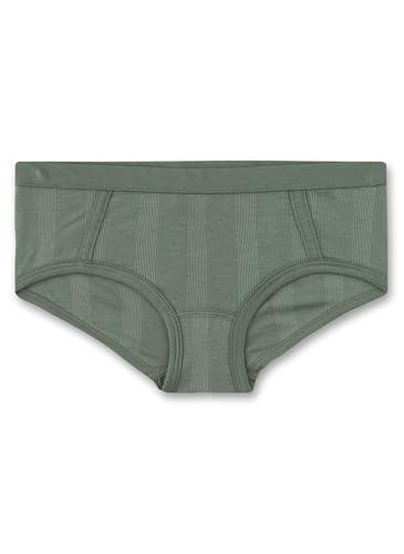 Sanetta Mädchen-Unterhose Grün | Hochwertige und nachhaltige Unterhose für Mädchen aus Viskose-Baumwoll-Mix. Panty mit Rippqualität | Inhalt: Unterwäsche für Mädchen von Sanetta