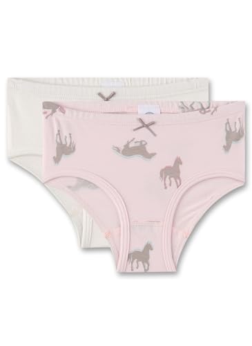 Sanetta Mädchen 336497 Doppelpack Hipslip, Rosé, 104 EU von Sanetta