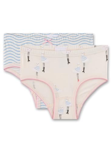 Sanetta Mädchen 336476 Doppelpack Hipslip, Sheer Pink, 116 EU von Sanetta