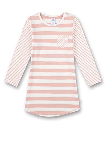 Sanetta Mädchen natkjole pink Nachthemd, Silver Pink, 92 EU von Sanetta