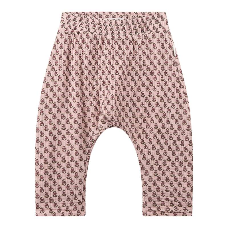 Sanetta Musselin-Hose Blumen gefüttert von Sanetta