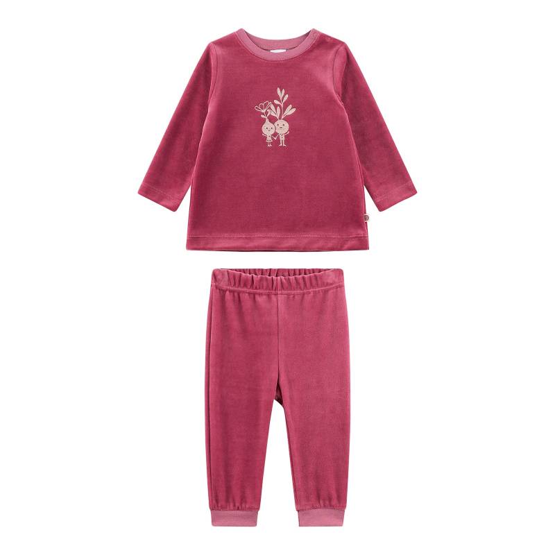 Sanetta Nicki-Schlafanzug lang Radieschen von Sanetta