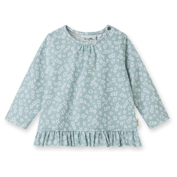 Sanetta - Pure Baby Girls LT 1 Shirt - Longsleeve Gr 74 grau von Sanetta