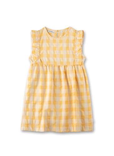 Sanetta Pure Mädchen-Kleid Gelb | Hochwertiges und gemütliches Kleid aus Baumwoll-Mix für Mädchen. Baby & Kinder Bekleidung 098 von Sanetta