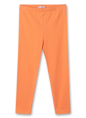 Sanetta Pure Mädchen-Leggings Orange | Hochwertige und elastische Leggings aus Bio-Baumwolle für Mädchen. Baby & Kinder Bekleidung 086 von Sanetta