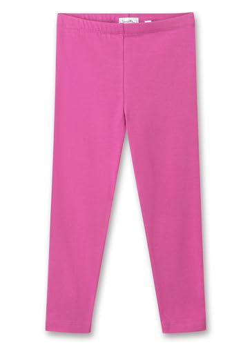 Sanetta Pure Mädchen-Leggings Pink | Hochwertige und elastische Leggings aus Bio-Baumwolle für Mädchen. Baby & Kinder Bekleidung 080 von Sanetta