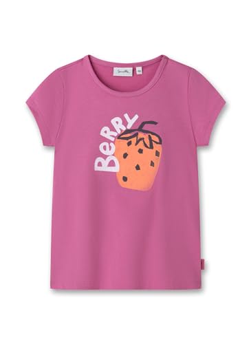 Sanetta Pure Mädchen T-Shirt Pink | Hochwertiges und gemütliches Shirt aus Bio-Baumwolle für Mädchen. Kinder Bekleidung 128 von Sanetta