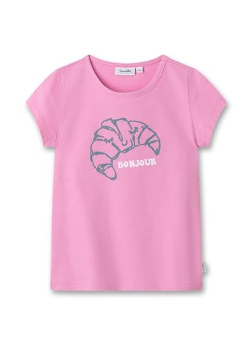Sanetta Pure Mädchen T-Shirt Rosa | Hochwertiges und gemütliches Shirt aus Bio-Baumwolle für Mädchen. Kinder Bekleidung 128 von Sanetta