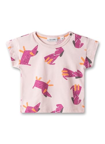 Sanetta Pure Mädchen T-Shirt Rosa | Nachhaltiges und bequemes Shirt aus Bio-Baumwolle für Mädchen. Baby Bekleidung 062 von Sanetta