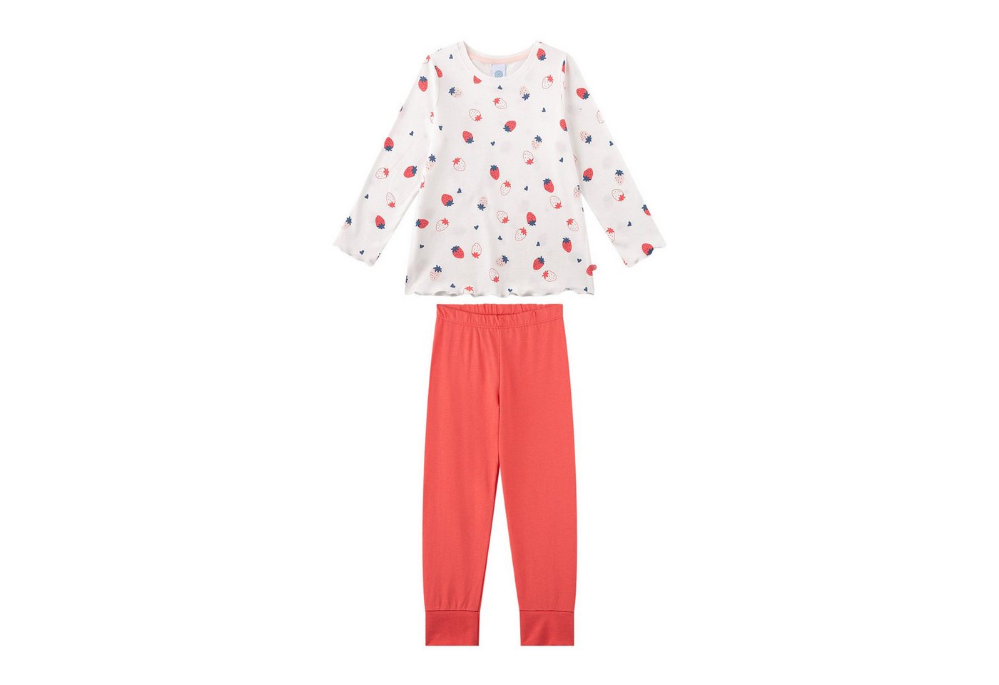 Sanetta Pyjama Mädchen Pyjama Baumwolle (2 tlg) von Sanetta