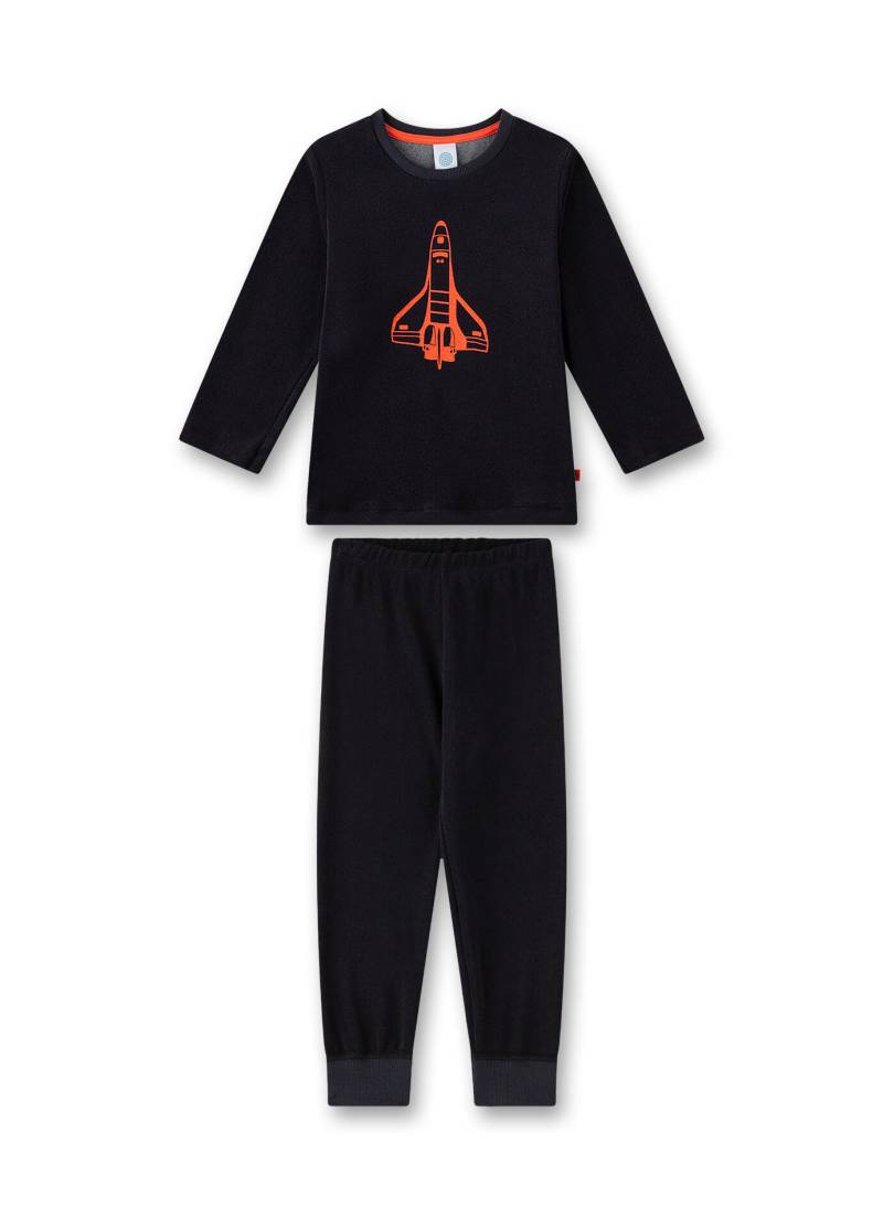 Sanetta - Pyjama long graphite blue - Gr. - 116 von Sanetta