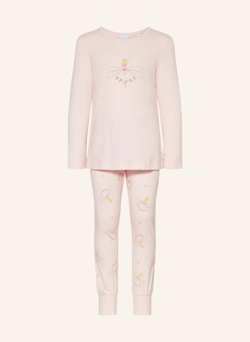 Sanetta Schlafanzug Mit Schmucksteinen rosa von Sanetta