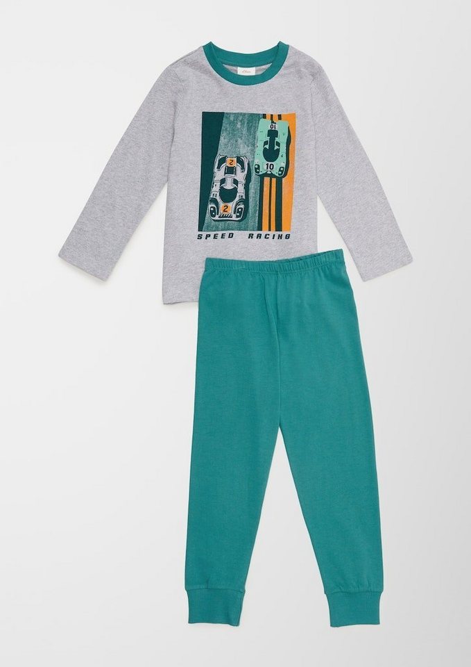 Sanetta Schlafanzug Pyjama long motiv von Sanetta