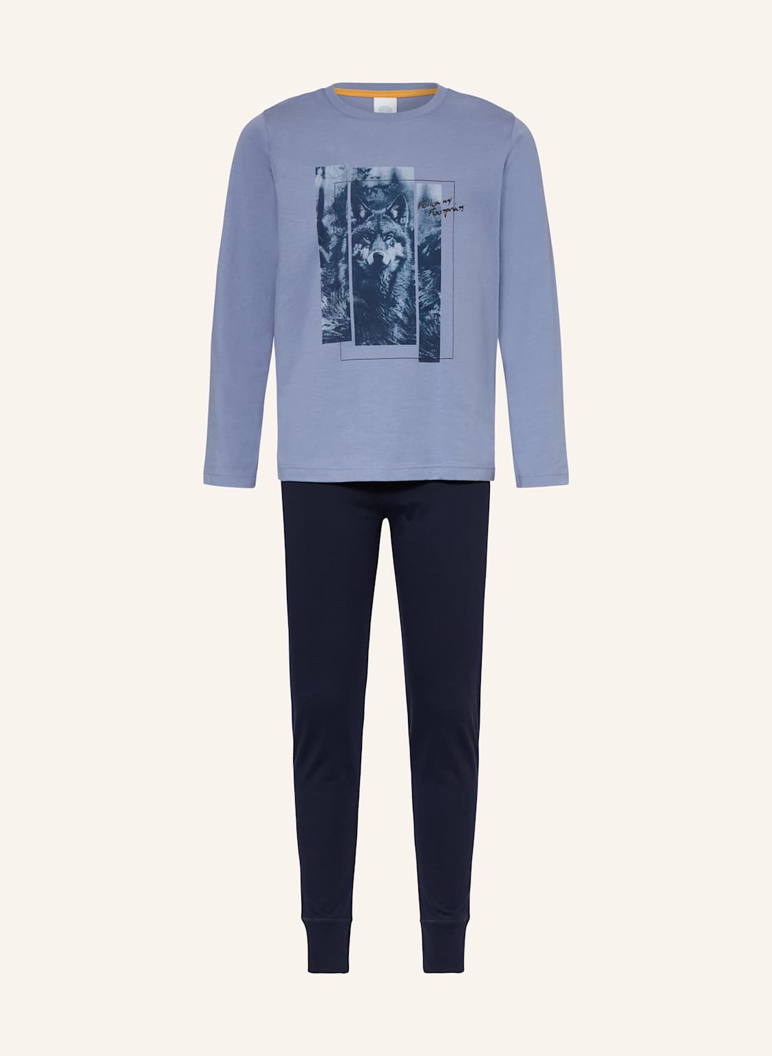 Sanetta Schlafanzug grau von Sanetta