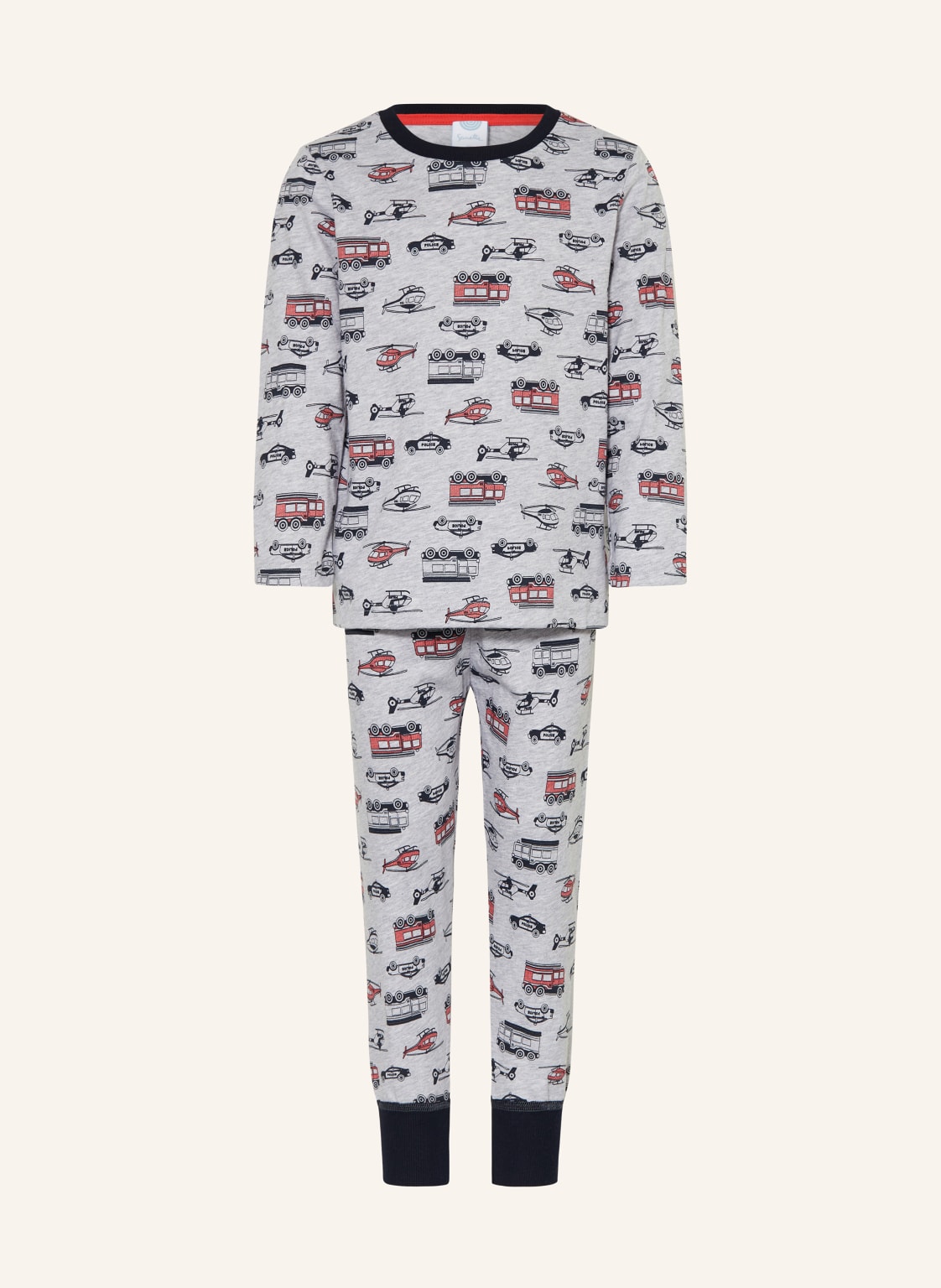 Sanetta Schlafanzug grau von Sanetta