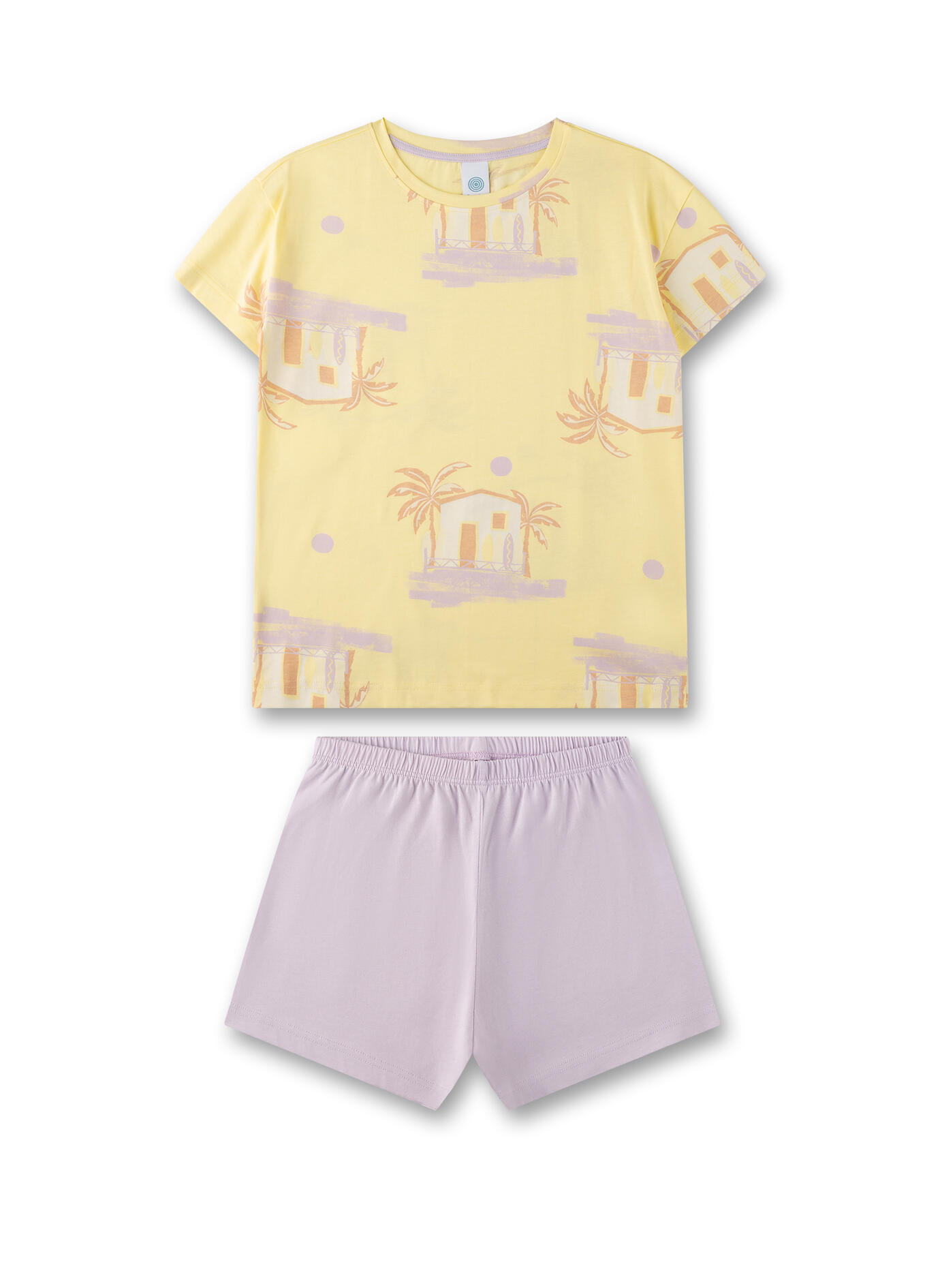 Sanetta - Schlafanzug kurz lemonade - Gr. - 140 von Sanetta