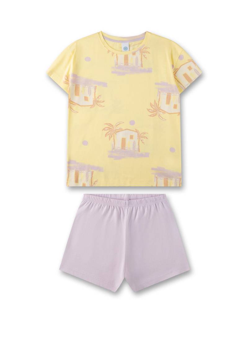 Sanetta - Schlafanzug kurz lemonade - Gr. - 152 von Sanetta