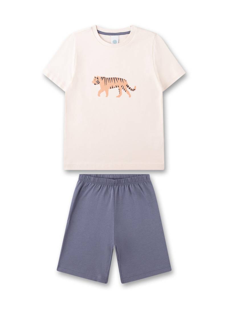 Sanetta - Schlafanzug kurz light beige - Gr. - 098 von Sanetta