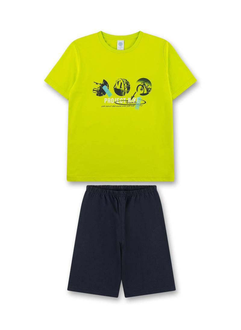 Sanetta - Schlafanzug kurz limette - Gr. - 164 von Sanetta