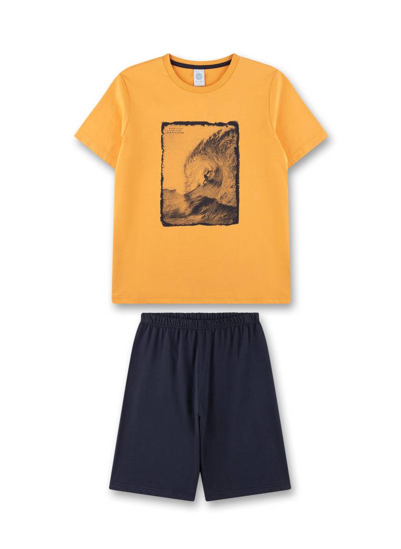 Sanetta - Schlafanzug kurz ocher - Gr. - 140 von Sanetta