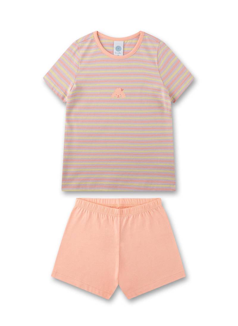 Sanetta - Schlafanzug kurz peach pearl - Gr. - 128 von Sanetta