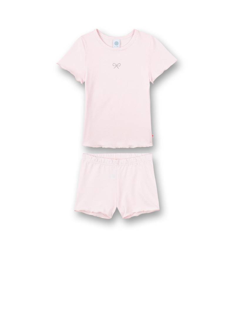 Sanetta - Schlafanzug kurz shadow rose - Gr. - 92 von Sanetta
