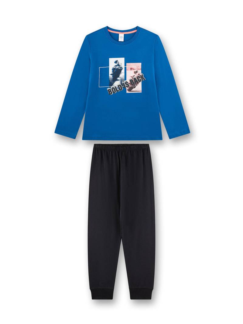 Sanetta - Schlafanzug lang azure - Gr. - 176 von Sanetta