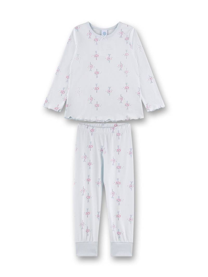 Sanetta - Schlafanzug lang ballad blue - Gr. - 098 von Sanetta