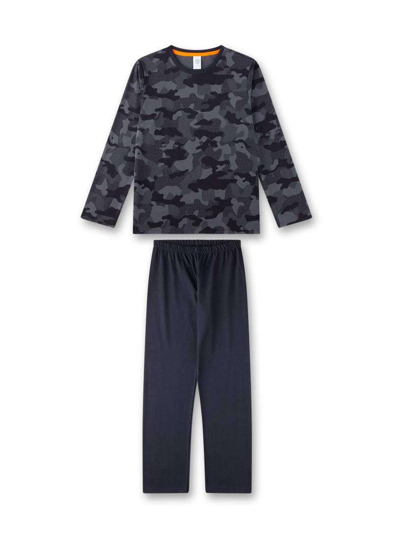 Sanetta - Schlafanzug lang dark navy - Gr. - 140 von Sanetta